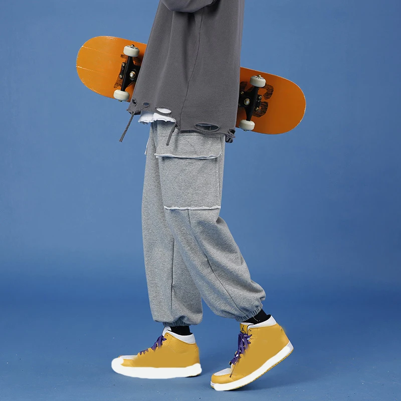 2021 New Summer Fashion Loose Mens Pants Thin Pockets Straight Trend Autum Nine Points Sports Pants All-match Trousers
2021 New Summer Fashion Loose Mens Pants Thin Pockets Straight Trend Autum Nine Points Sports Pants All-match Trousers