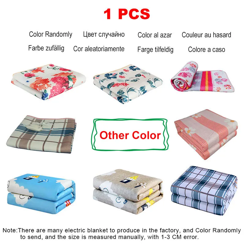 220V EU Plug Electric Heating Blanket Automatic Thermostat Double Body Warmer Bed Mattress Electric Heated Carpets Mat Heater
220V EU Plug Electric Heating Blanket Automatic Thermostat Double Body Warmer Bed Mattress Electric Heated Carpets Mat Heater