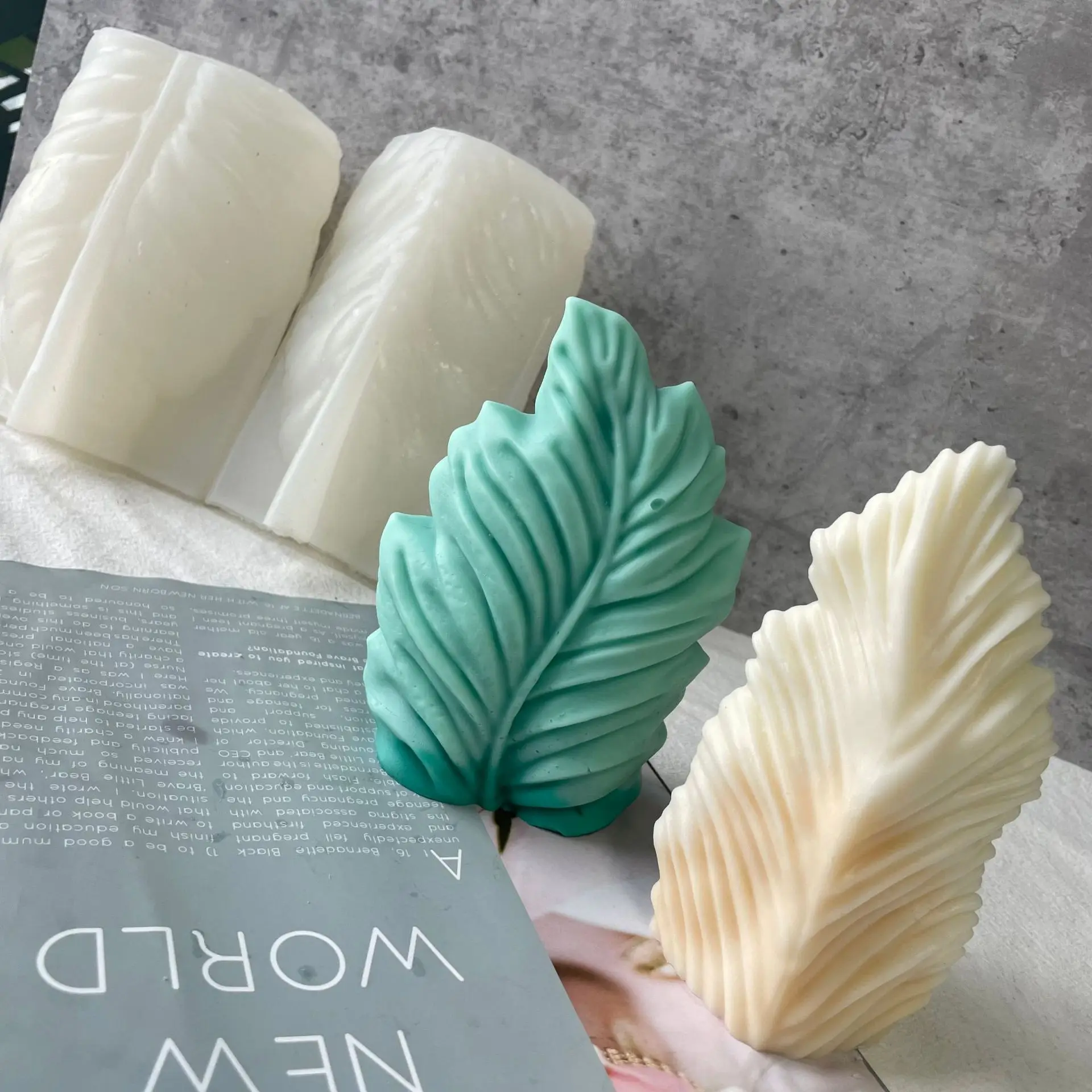 Geometric Cascade-shaped Resin Mold, Folding Fan-shaped Scented Candle DIY Glue Silicone Mold, Home Decoration Plaster Mold Tool
Geometric Cascade-shaped Resin Mold, Folding Fan-shaped Scented Candle DIY Glue Silicone Mold, Home Decoration Plaster Mold Tool