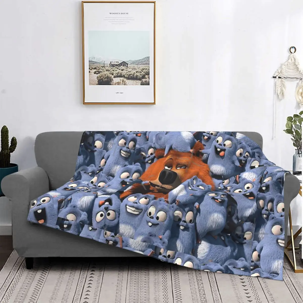 Happy Lemmings Tabodi And Grizzy Blanket Bedspread Bed Plaid Bed Plaid Bedspreads Kawaii Blanket Children'S Cover
Happy Lemmings Tabodi And Grizzy Blanket Bedspread Bed Plaid Bed Plaid Bedspreads Kawaii Blanket Children'S Cover