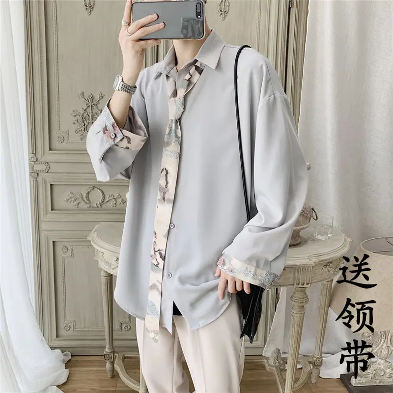 Harajuku Turn-Down Collar Long Sleeve Women Blouses Streetwear Tie Single Breasted Female Shirts New Long Sleeve Blusas Mujer
Harajuku Turn-Down Collar Long Sleeve Women Blouses Streetwear Tie Single Breasted Female Shirts New Long Sleeve Blusas Mujer
