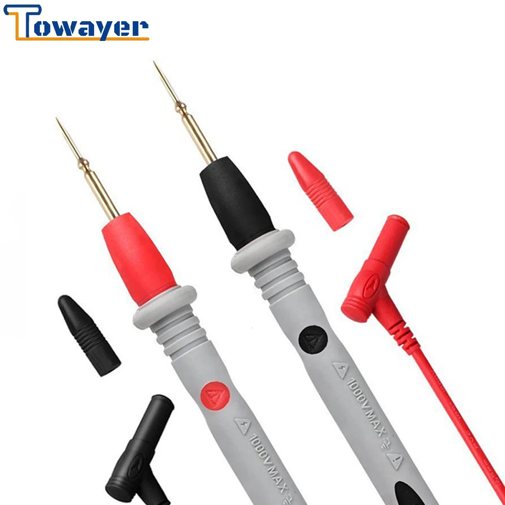 Towayer Multimeter Probe Test Leads Pin for Digital Multimeter Needle Tip Multi Meter Tester Lead Probe Wire Pen Cable 20A 1000V
Towayer Multimeter Probe Test Leads Pin for Digital Multimeter Needle Tip Multi Meter Tester Lead Probe Wire Pen Cable 20A 1000V