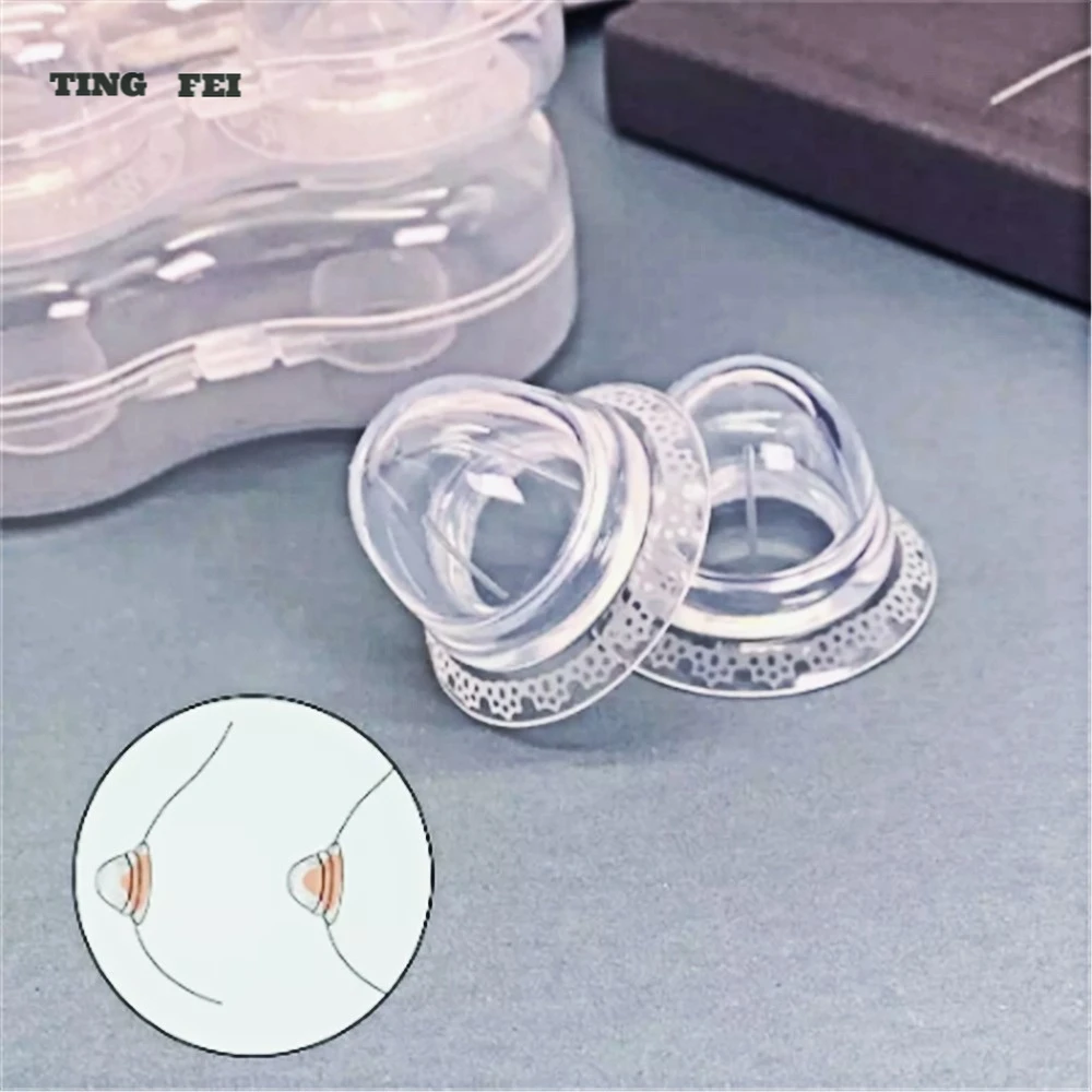 2 Pcs Silicone Nipple Correction Breast Correct Shell Nursing Cup Braces Redress Niplette Correction Clamps Corrector with Box
2 Pcs Silicone Nipple Correction Breast Correct Shell Nursing Cup Braces Redress Niplette Correction Clamps Corrector with Box