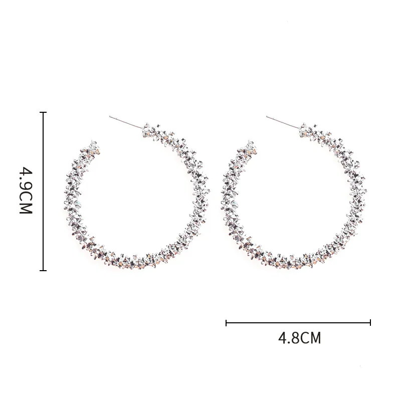 new thorn personality circle big earring stainless steel gold rose gold earrings for women earring fashion jewelry
new thorn personality circle big earring stainless steel gold rose gold earrings for women earring fashion jewelry