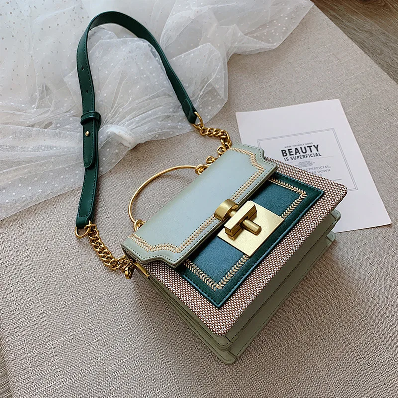 Luxury Brand Designer Crossbody Tote Bags For Women Fashion Contrasting colors Chain Shoulder Bag Female Fashion Small Handbags
Luxury Brand Designer Crossbody Tote Bags For Women Fashion Contrasting colors Chain Shoulder Bag Female Fashion Small Handbags