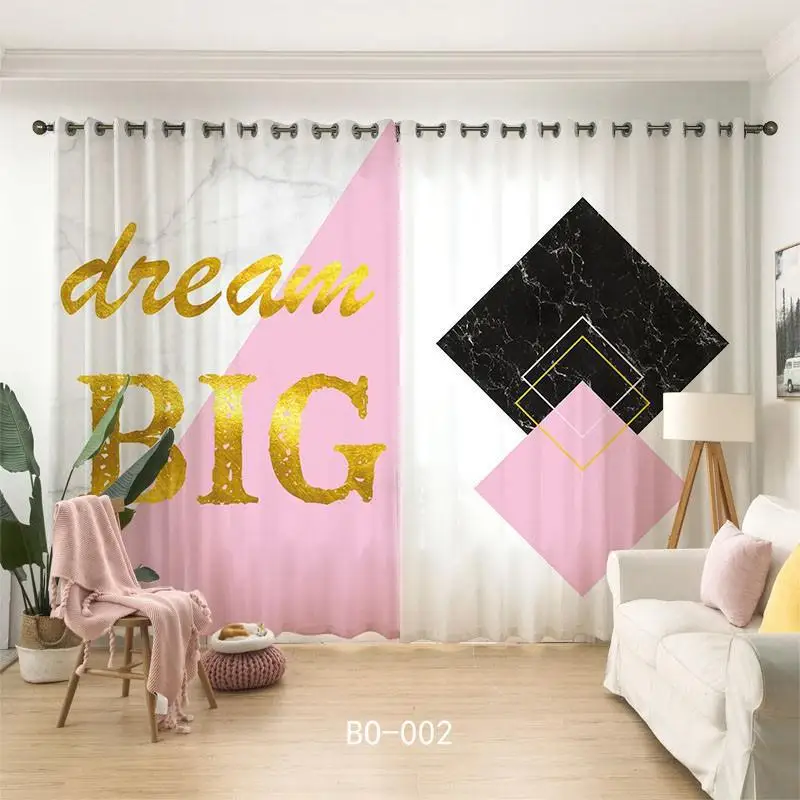 Nordic Cartoon Curtains for Living Room Bedroom Floral Geometric Pattern and Flamingo 3D Printed Window Drapes Fashion Cortinas
Nordic Cartoon Curtains for Living Room Bedroom Floral Geometric Pattern and Flamingo 3D Printed Window Drapes Fashion Cortinas