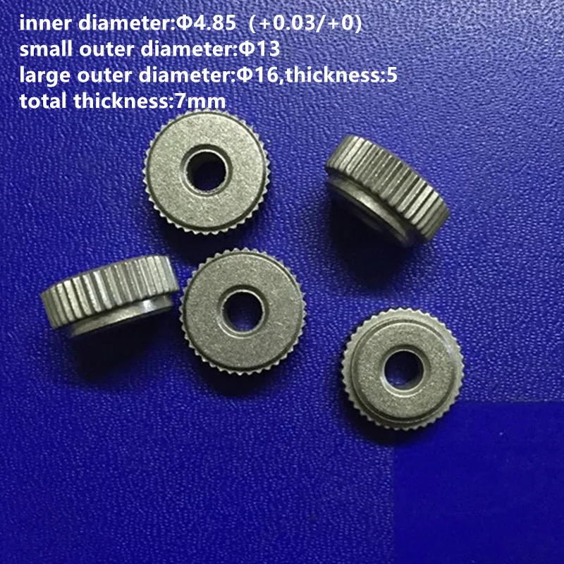 2pcs Powder Metallurgy Shaft Base Inner Hole 2.85mm Small OD 9mm Large OD 12.15mm Shaft Sleeve and Shaft Base 
2pcs Powder Metallurgy Shaft Base Inner Hole 2.85mm Small OD 9mm Large OD 12.15mm Shaft Sleeve and Shaft Base