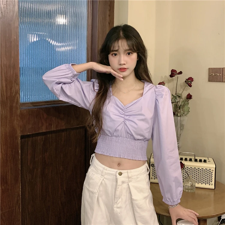 New Sweet Lolita White Blouse V Neck Spring Summer Puff Sleeve Women Street Bohemian Sweet Shirts Solid Party Blusas Slim Cute
New Sweet Lolita White Blouse V Neck Spring Summer Puff Sleeve Women Street Bohemian Sweet Shirts Solid Party Blusas Slim Cute