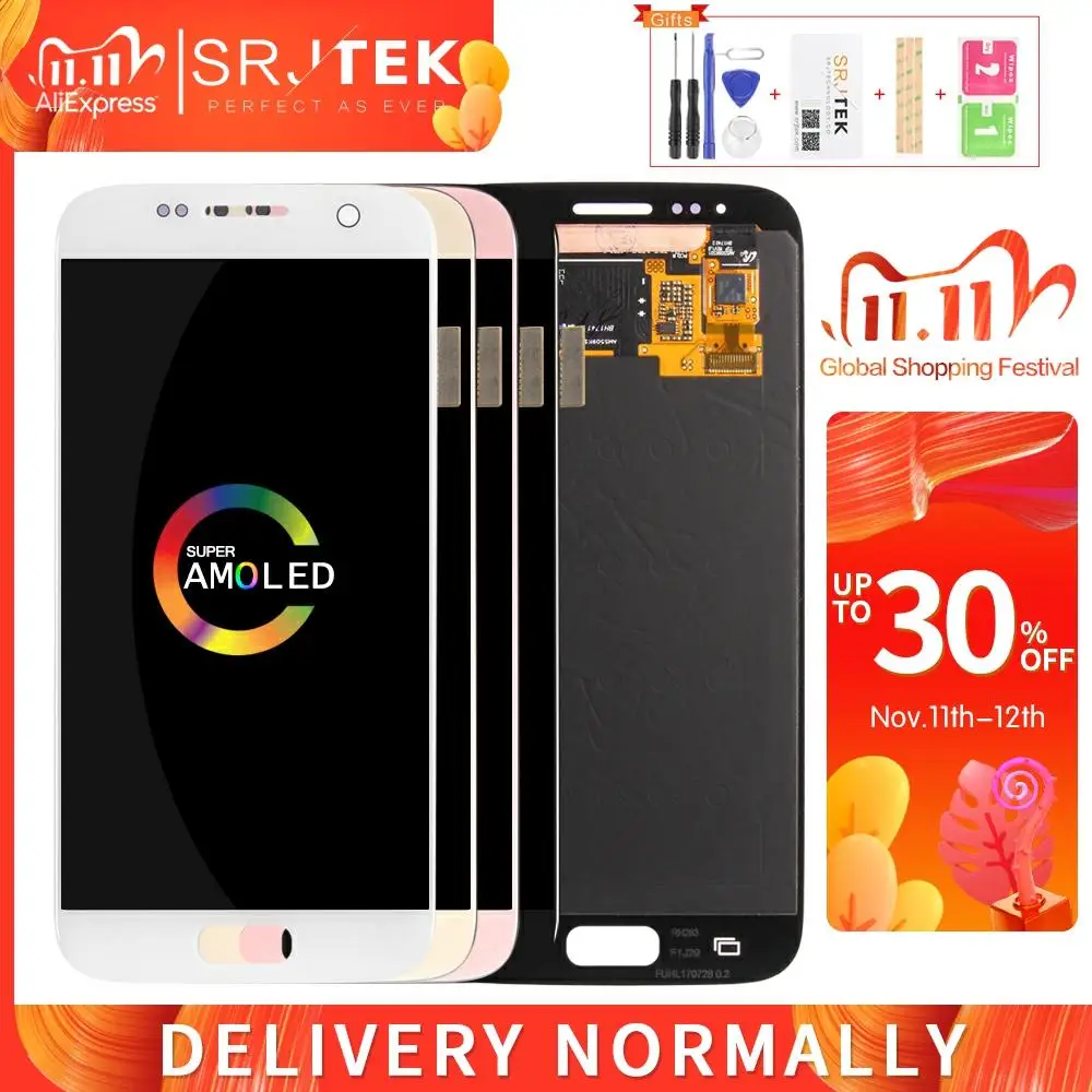 AMOLED/OLED для Samsung Galaxy S7 G930, ЖК-дисплей, сенсорный дигитайзер, сенсор, стекло в сборе для Galaxy S7 G930 G930F G930A
AMOLED/OLED для Samsung Galaxy S7 G930, ЖК-дисплей, сенсорный дигитайзер, сенсор, стекло в сборе для Galaxy S7 G930 G930F G930A