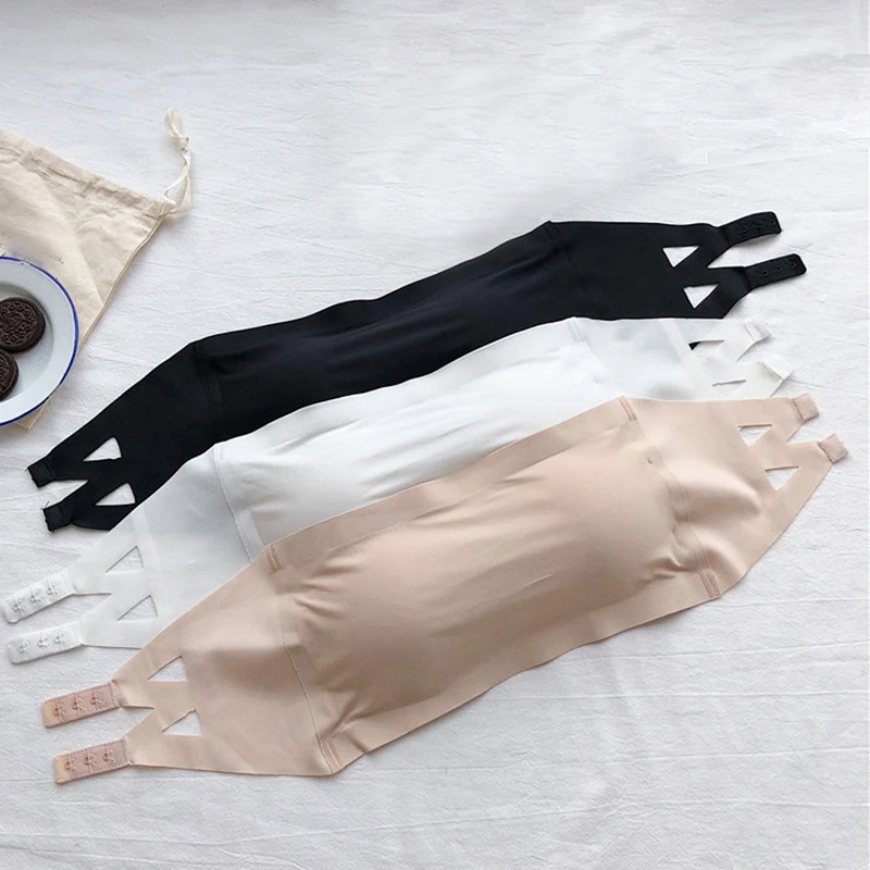 New One Piece Seamless Tube Top Women Invisible Bra Intimates Strapless Bustier Bandeau Breathable Wrapped Chest Sexy lingerie
New One Piece Seamless Tube Top Women Invisible Bra Intimates Strapless Bustier Bandeau Breathable Wrapped Chest Sexy lingerie