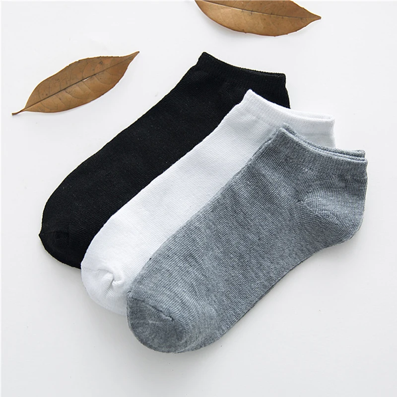 10 Pairs/Lot New Arrival Summer Solid Color Men's Socks Cotton Comfortable Breathable Invisible White Black Sports Boat Socks
10 Pairs/Lot New Arrival Summer Solid Color Men's Socks Cotton Comfortable Breathable Invisible White Black Sports Boat Socks