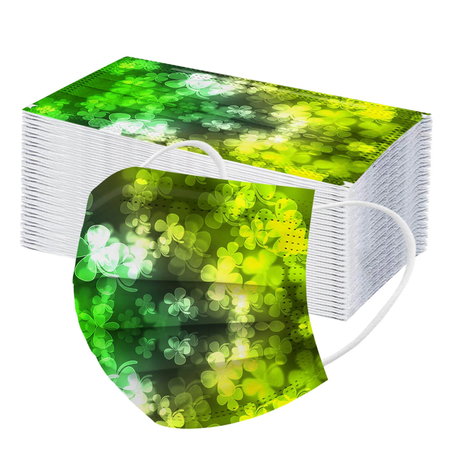10/50/100PCS Unisex Foggy Haze face maskfashion Adult masques Disposable Face Mask St. Patrick's Day 3Ply Protective Face Mask
10/50/100PCS Unisex Foggy Haze face maskfashion Adult masques Disposable Face Mask St. Patrick's Day 3Ply Protective Face Mask