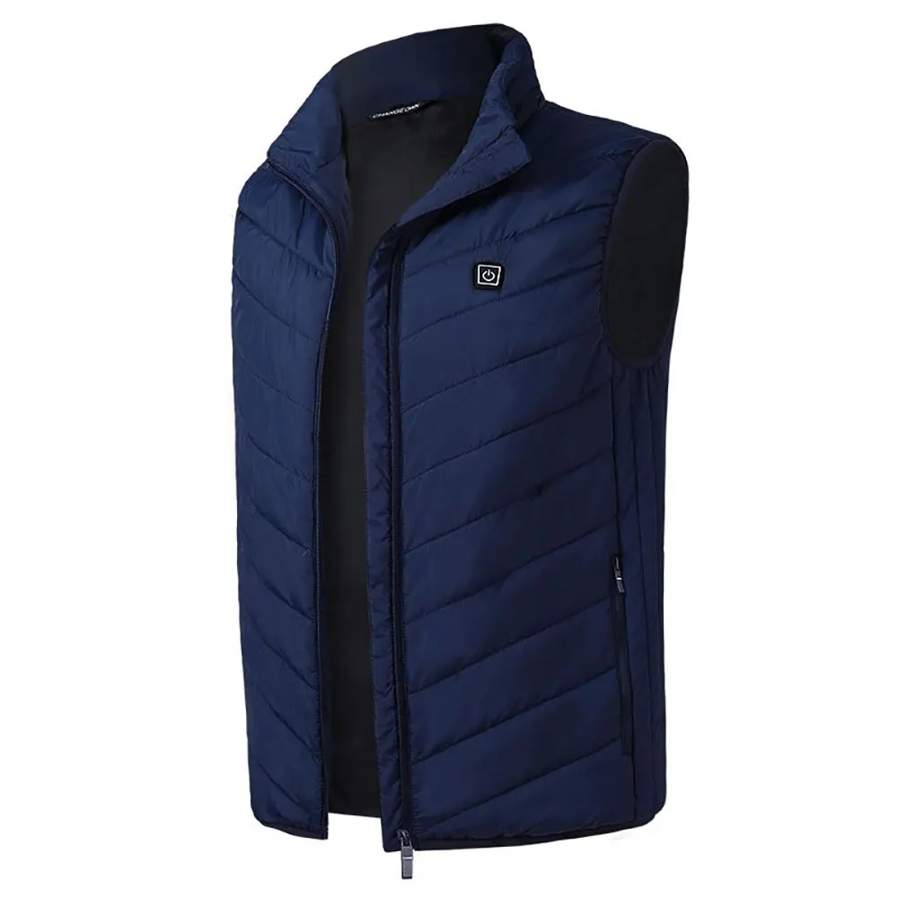 Electric Vest Heated Heated Pad Navy Blue Down Cotton USB Physiotherapy Jacket Heated Hot Warm Body Warmer Thermal 2018
Electric Vest Heated Heated Pad Navy Blue Down Cotton USB Physiotherapy Jacket Heated Hot Warm Body Warmer Thermal 2018