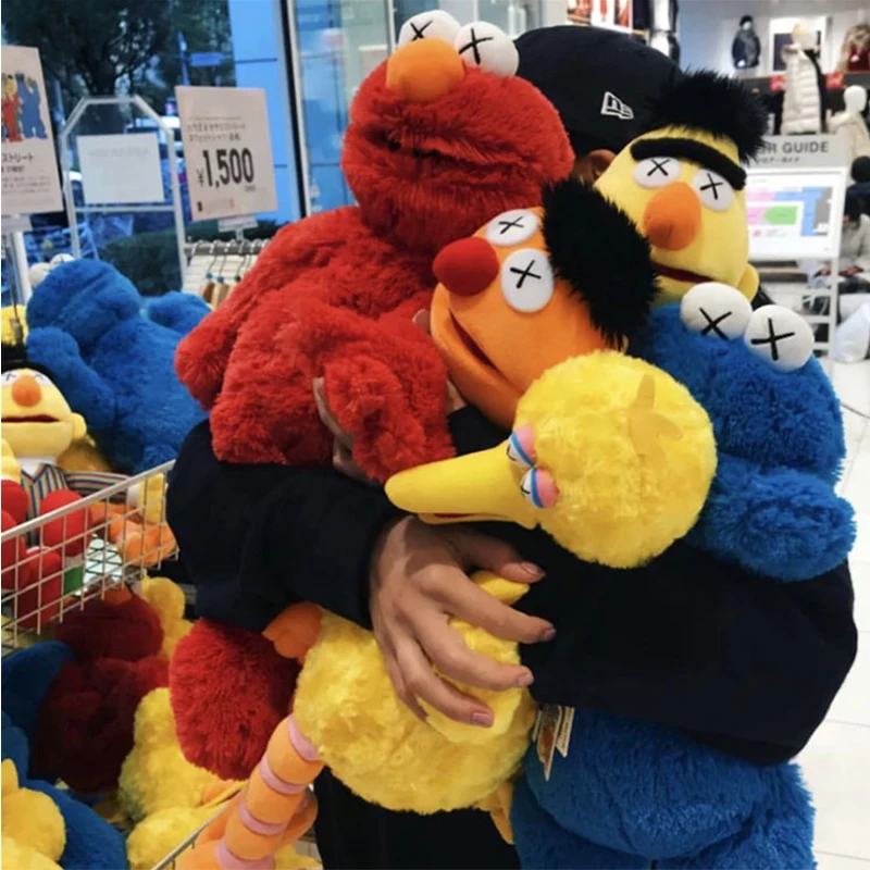 45-52cm Size Sesame Street Plush Toys Sesame Street KAW Cookie Figures Soft Plush Birthday Gift Toys for Children in stock
45-52cm Size Sesame Street Plush Toys Sesame Street KAW Cookie Figures Soft Plush Birthday Gift Toys for Children in stock