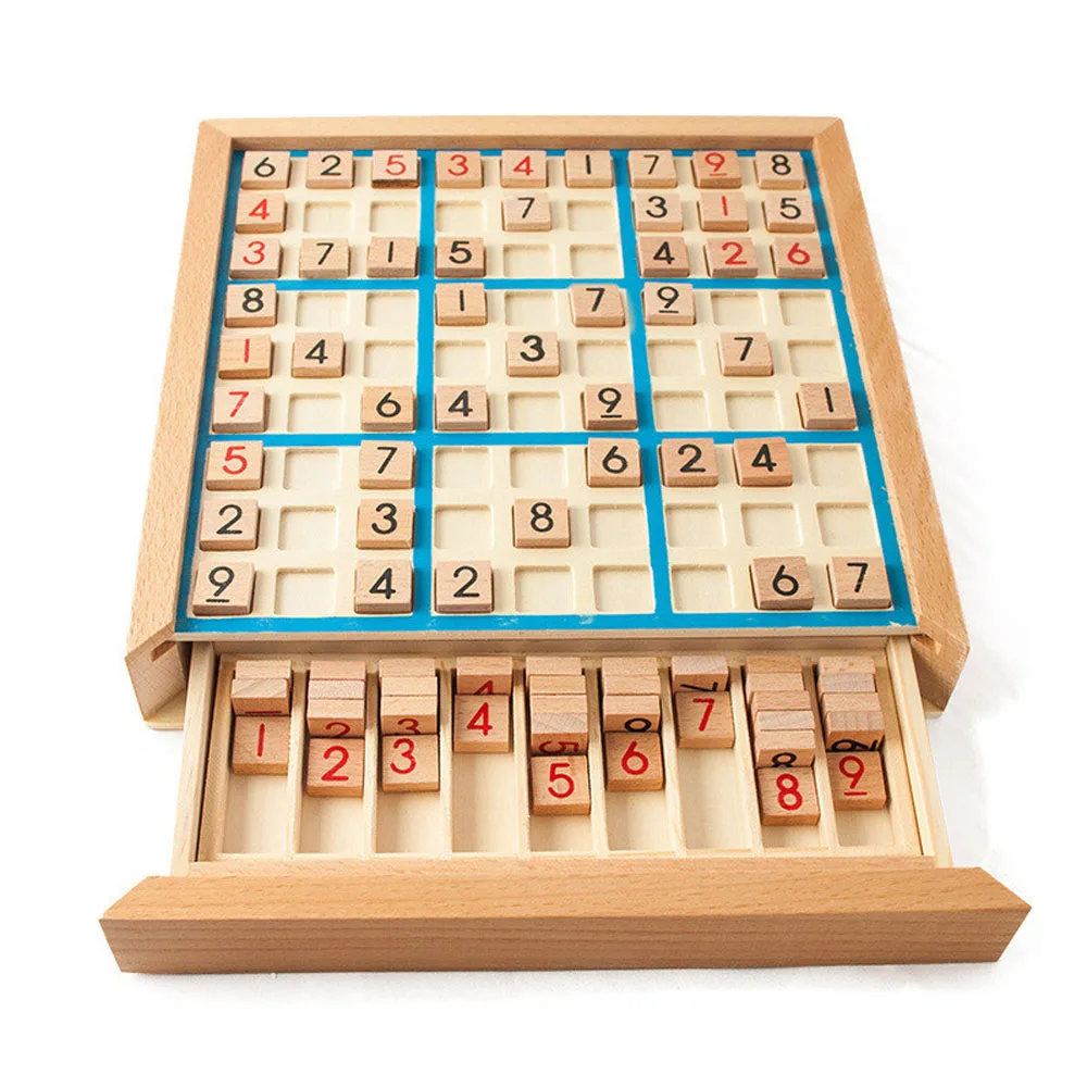 Wooden Sudoku Chess Game Adults Logical Thinking Chess Sudoku Chess Children Board Games Table Toy Education Puzzle Toy
Wooden Sudoku Chess Game Adults Logical Thinking Chess Sudoku Chess Children Board Games Table Toy Education Puzzle Toy