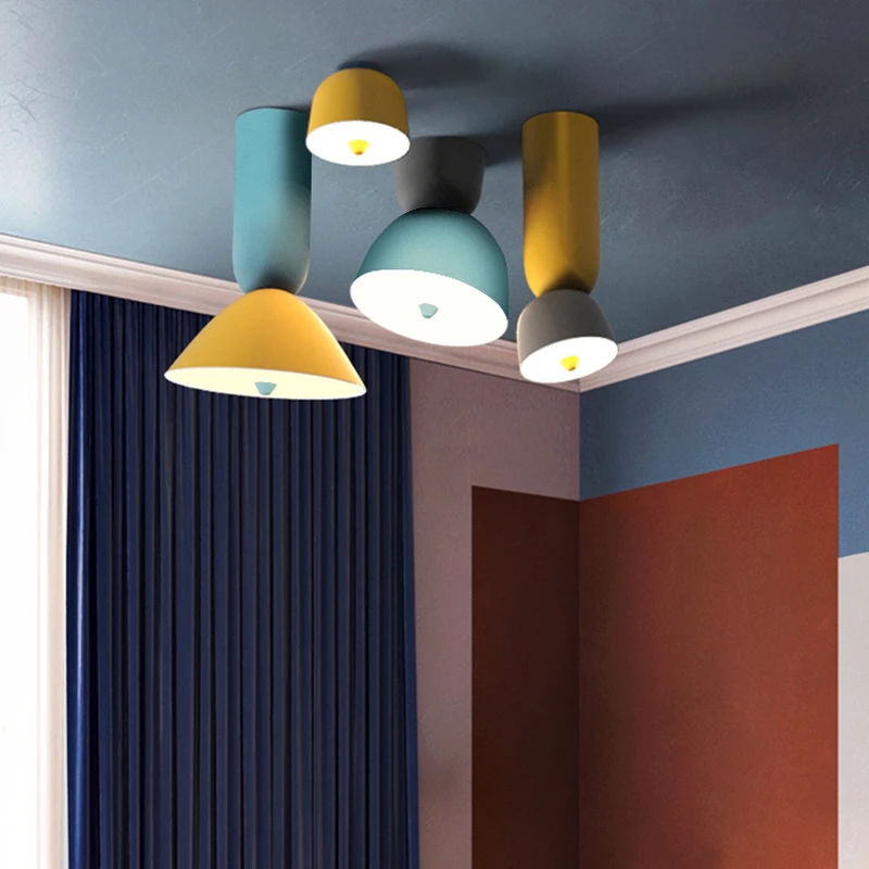 Современная светодиодная цветная потолочная лампа в скандинавском стиле для гостиной, столовой, спальни, креативная потолочная лампа с рег... 
Современная светодиодная цветная потолочная лампа в скандинавском стиле для гостиной, столовой, спальни, креативная потолочная лампа с рег...