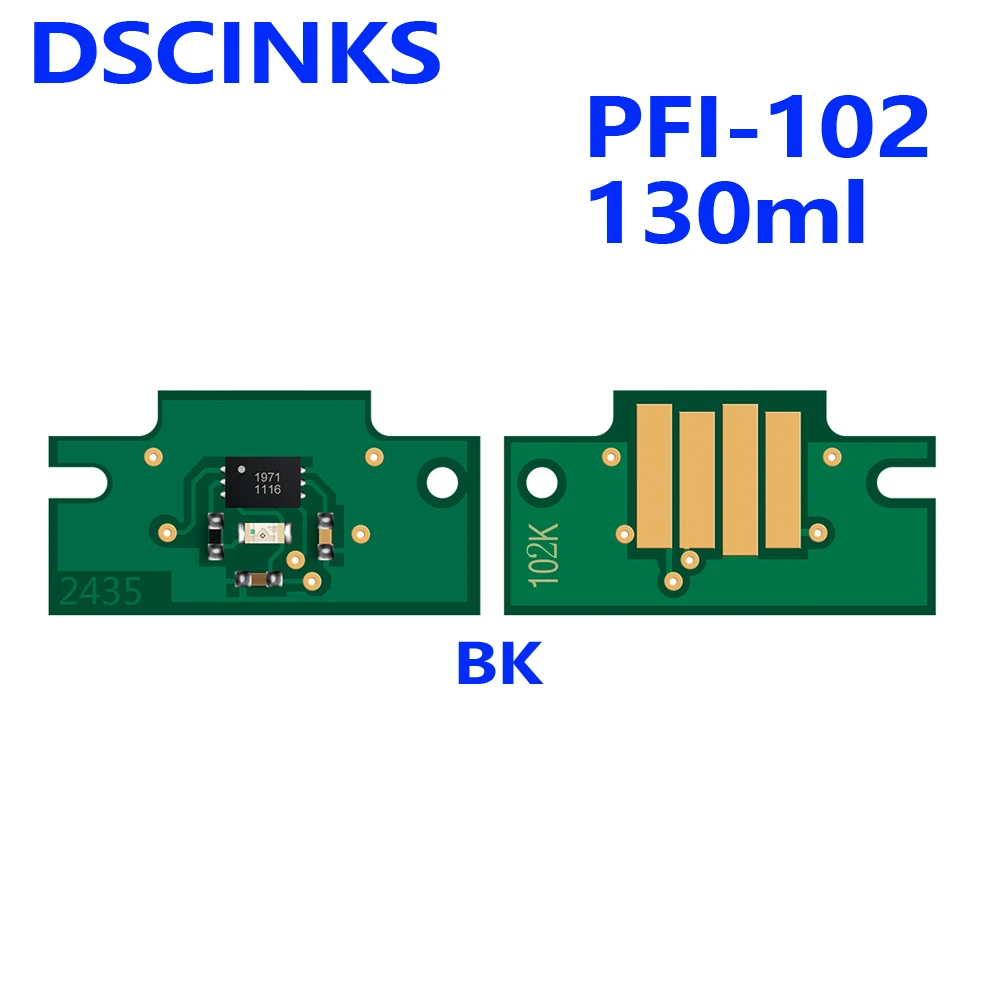 PFI-102 Cartridge Chip for Canon IPF500 IPF510 IPF600 IPF605 IPF610 IPF700 IPF710 IPF720 IPF 500 510 600 605 610 PFI102 chip
PFI-102 Cartridge Chip for Canon IPF500 IPF510 IPF600 IPF605 IPF610 IPF700 IPF710 IPF720 IPF 500 510 600 605 610 PFI102 chip