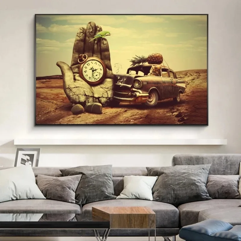 Surrealism Canvas Paintings By Salvador Dali Famous Posters and Prints Abstract Wall Art Pictures for Living Room Decoration
Surrealism Canvas Paintings By Salvador Dali Famous Posters and Prints Abstract Wall Art Pictures for Living Room Decoration