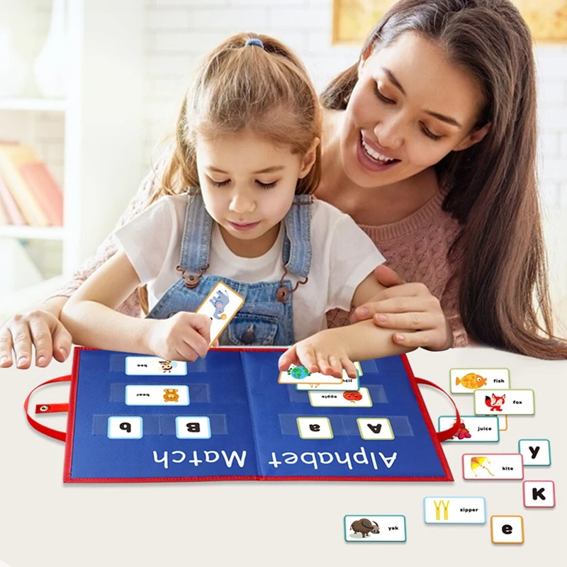 Kids Educational Foldable Learning Spelling English Portable Board Teaching Insert Card Alphabet Match Pocket Chart
Kids Educational Foldable Learning Spelling English Portable Board Teaching Insert Card Alphabet Match Pocket Chart