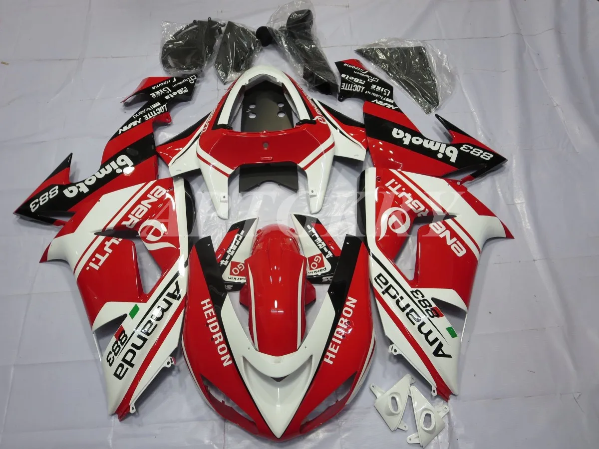 New ABS Plastic Shell Motorcycle Fairing kit Fit For kawasaki Ninja ZX10R 2006 2007 06 07 10R ZX-10R Bodywork Set Red White
New ABS Plastic Shell Motorcycle Fairing kit Fit For kawasaki Ninja ZX10R 2006 2007 06 07 10R ZX-10R Bodywork Set Red White