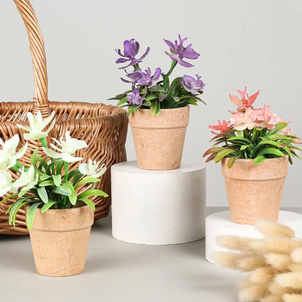 80%HOT1Pc No Watering Artificial Potted Plant Anti-fall Plastic Photography Props Simulation Flower Home Decor
80%HOT1Pc No Watering Artificial Potted Plant Anti-fall Plastic Photography Props Simulation Flower Home Decor