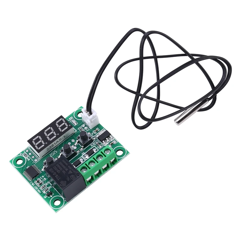 3Pcs W1209 Digital Display Thermostat, High Precision Temperature Controller, Temperature Control Switch
3Pcs W1209 Digital Display Thermostat, High Precision Temperature Controller, Temperature Control Switch