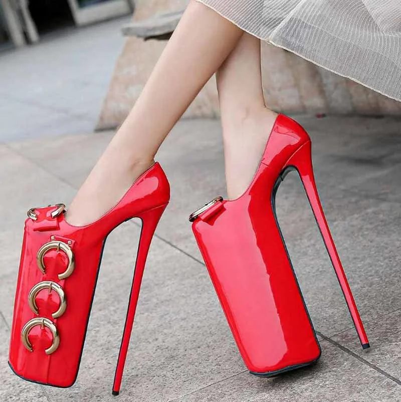 Sexy Pumps Single 30cm Super High Heel Club Thin Heels Waterproof Platform Flirting Women's Wedding Shoes Zapatos De
Sexy Pumps Single 30cm Super High Heel Club Thin Heels Waterproof Platform Flirting Women's Wedding Shoes Zapatos De