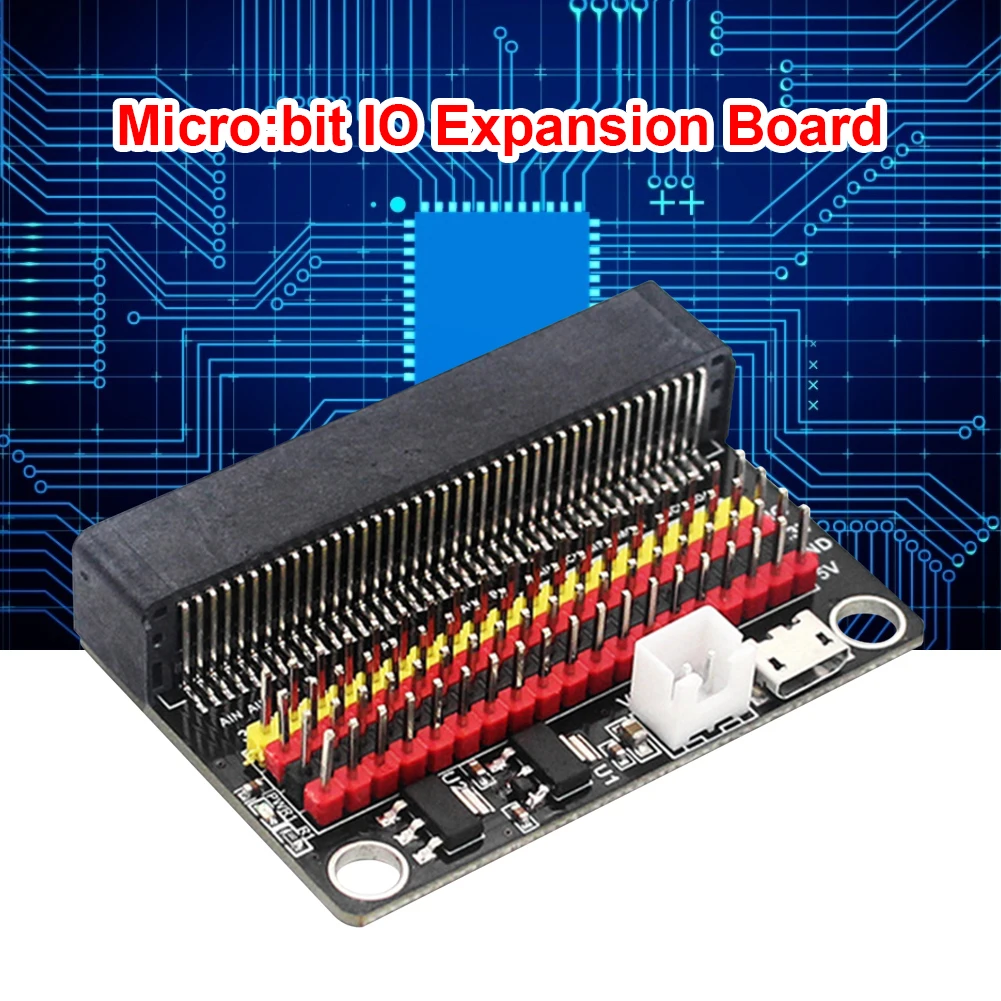 Плата расширения адаптера, программирование платы ввода-вывода для Micro/Bit V2, плата расширения адаптера для BBC Micro/Bit
Плата расширения адаптера, программирование платы ввода-вывода для Micro/Bit V2, плата расширения адаптера для BBC Micro/Bit