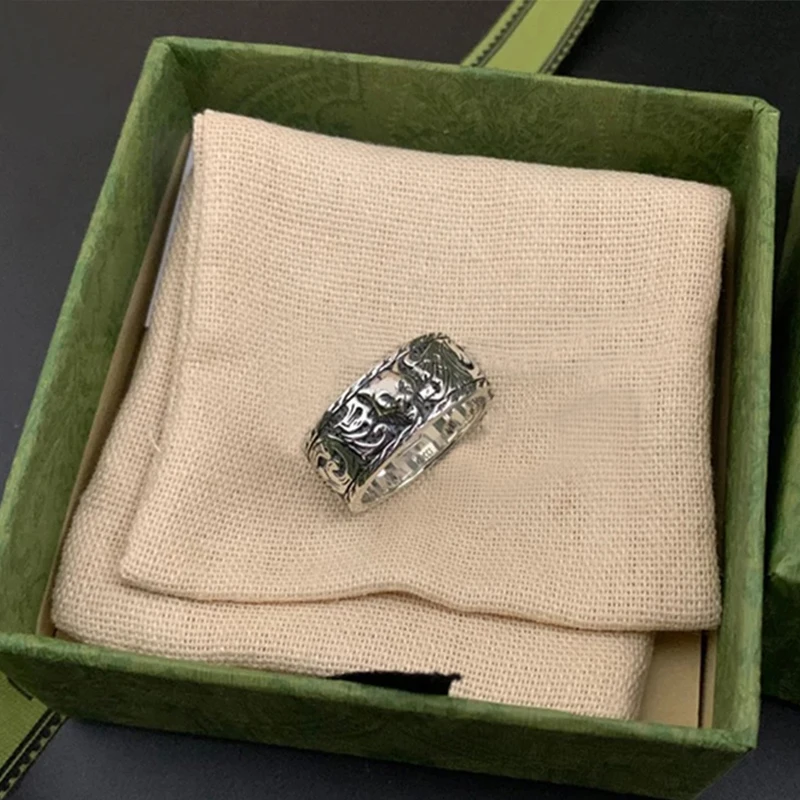 S925 anillos de plata para hombres y mujeres, anillos de cabeza de tigre, anillos vintage, regalos de San Valentín
S925 anillos de plata para hombres y mujeres, anillos de cabeza de tigre, anillos vintage, regalos de San Valentín