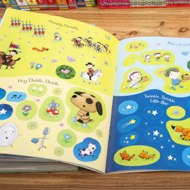English children's scene Sticker Book Enlightenment learning scene paste picture game paste picture toys & hobbies
English children's scene Sticker Book Enlightenment learning scene paste picture game paste picture toys & hobbies