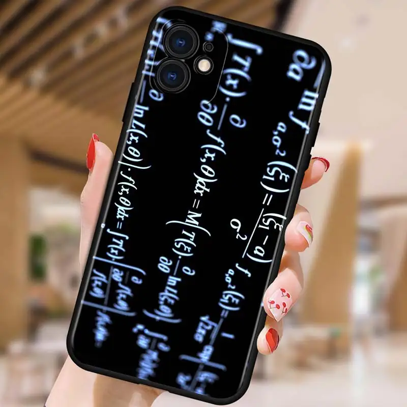 Scientific symbols for iPhone 5 5S 6 7 8 X XR XS 11 SE 12 2020 mini Plus Pro MAX TPU Black Soft Cover
Scientific symbols for iPhone 5 5S 6 7 8 X XR XS 11 SE 12 2020 mini Plus Pro MAX TPU Black Soft Cover