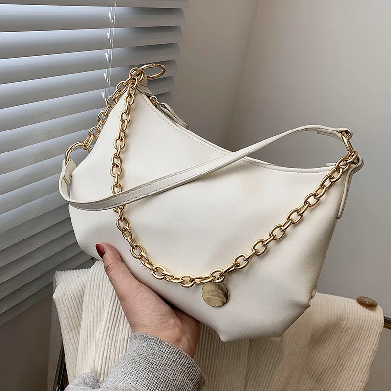 2021 New Woman Shoulder Bag High Quality PU Chain Diagonal Small Bag Luxury Designer Handbag Underarm Bag 2021 Summer Female Bag
2021 New Woman Shoulder Bag High Quality PU Chain Diagonal Small Bag Luxury Designer Handbag Underarm Bag 2021 Summer Female Bag