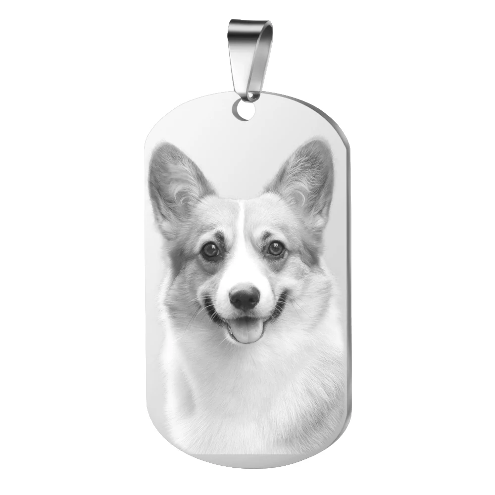 Customized Family Name Birth Date Photo Picture Pendant Dog ID Pad Dangle for DIY Jewelry Findings
Customized Family Name Birth Date Photo Picture Pendant Dog ID Pad Dangle for DIY Jewelry Findings