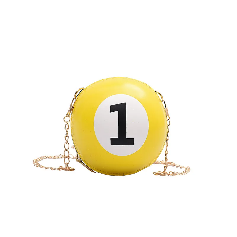 Funny mini bag female 2020 new personality billiards lipstick bag wild women shoulder bag portable messenger small round bag
Funny mini bag female 2020 new personality billiards lipstick bag wild women shoulder bag portable messenger small round bag