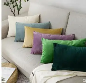 European style velvet sofa pillowcase Rectangular cushion cover Office car lumbar pillowcase
European style velvet sofa pillowcase Rectangular cushion cover Office car lumbar pillowcase