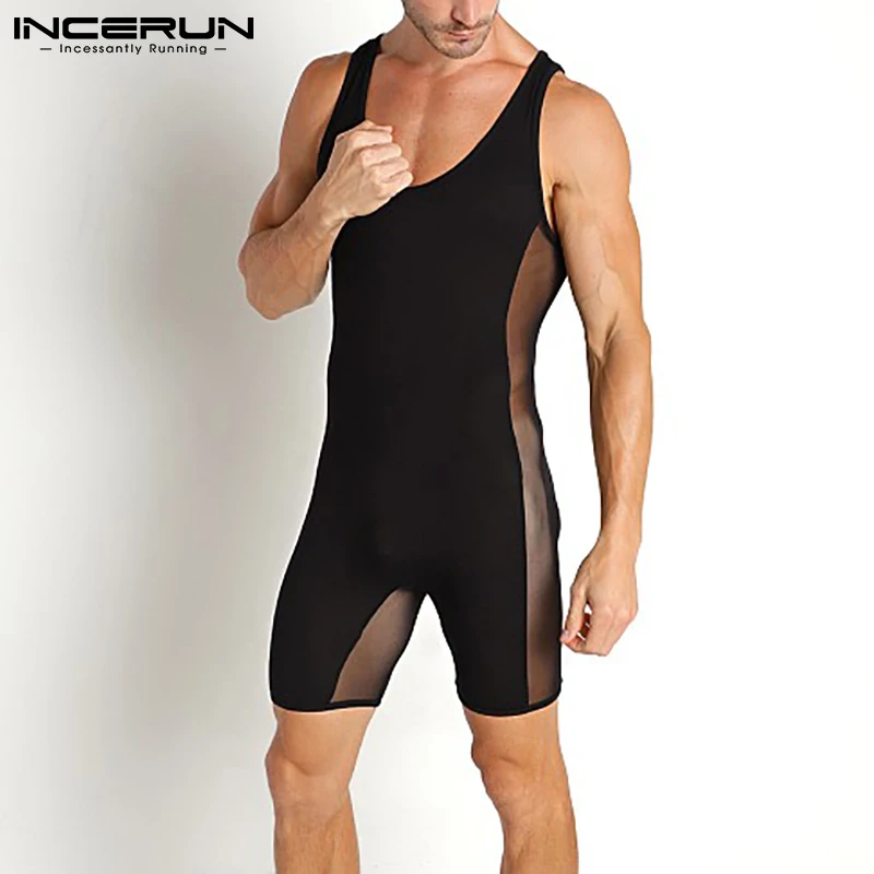 Men Solid Loungewear Onesies Sexy Leisure Stitched Bodysuits Male Fashion Casual Breathable Mesh Sleeveless Jumpsuits S-5XL 2023
Men Solid Loungewear Onesies Sexy Leisure Stitched Bodysuits Male Fashion Casual Breathable Mesh Sleeveless Jumpsuits S-5XL 2023