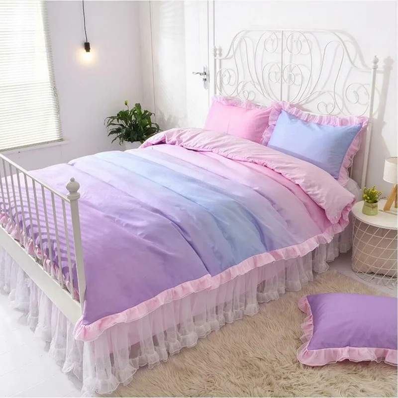 Gradient Ramp Comfort Bedding Set Duvet Quilt Cover+Sheet+Pillow Case Four-Piece
Gradient Ramp Comfort Bedding Set Duvet Quilt Cover+Sheet+Pillow Case Four-Piece