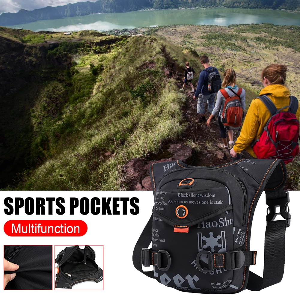 Men's Outdoor Drop Leg Bag Large acity Polyester Thigh Bag Fanny Pack Multifunction Zipper Crossbody Shoulder Waist Bag
Men's Outdoor Drop Leg Bag Large acity Polyester Thigh Bag Fanny Pack Multifunction Zipper Crossbody Shoulder Waist Bag
