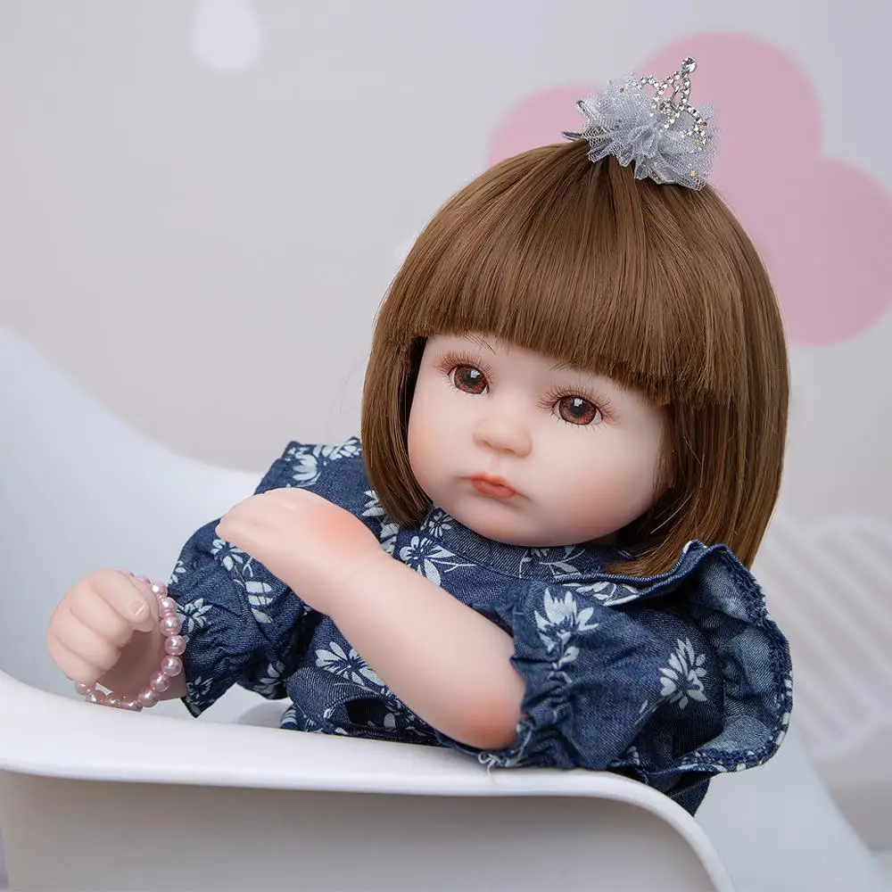 KEIUMI 17 дюймов Reborn Baby Doll аксессуары Бесплатная Soft Touch коллекция игрушек для дня рождения детское Подарочное платье с О-образным воротником, подарок в день
KEIUMI 17 дюймов Reborn Baby Doll аксессуары Бесплатная Soft Touch коллекция игрушек для дня рождения детское Подарочное платье с О-образным воротником, подарок в день