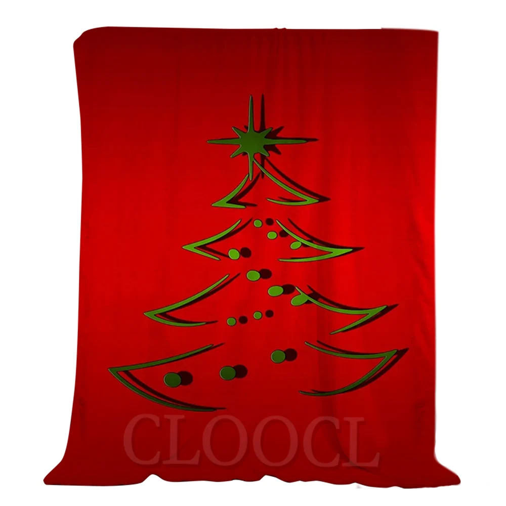 CLOOCL Christmas Flannel Blankets Simple Christmas Tree Print Merry Christmas Blanket Funny Fastival Party Plush Quilts
CLOOCL Christmas Flannel Blankets Simple Christmas Tree Print Merry Christmas Blanket Funny Fastival Party Plush Quilts
