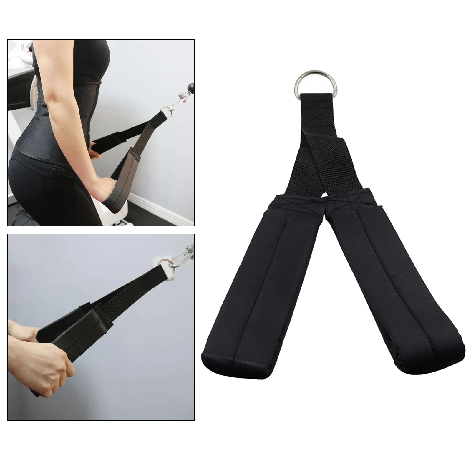 Tricep's Strap Comfort Padded Grip Support Ab Crunch Straps Cable Pull Down Abdominal Chinning Bar Gym Triceps Strap Attachment
Tricep's Strap Comfort Padded Grip Support Ab Crunch Straps Cable Pull Down Abdominal Chinning Bar Gym Triceps Strap Attachment