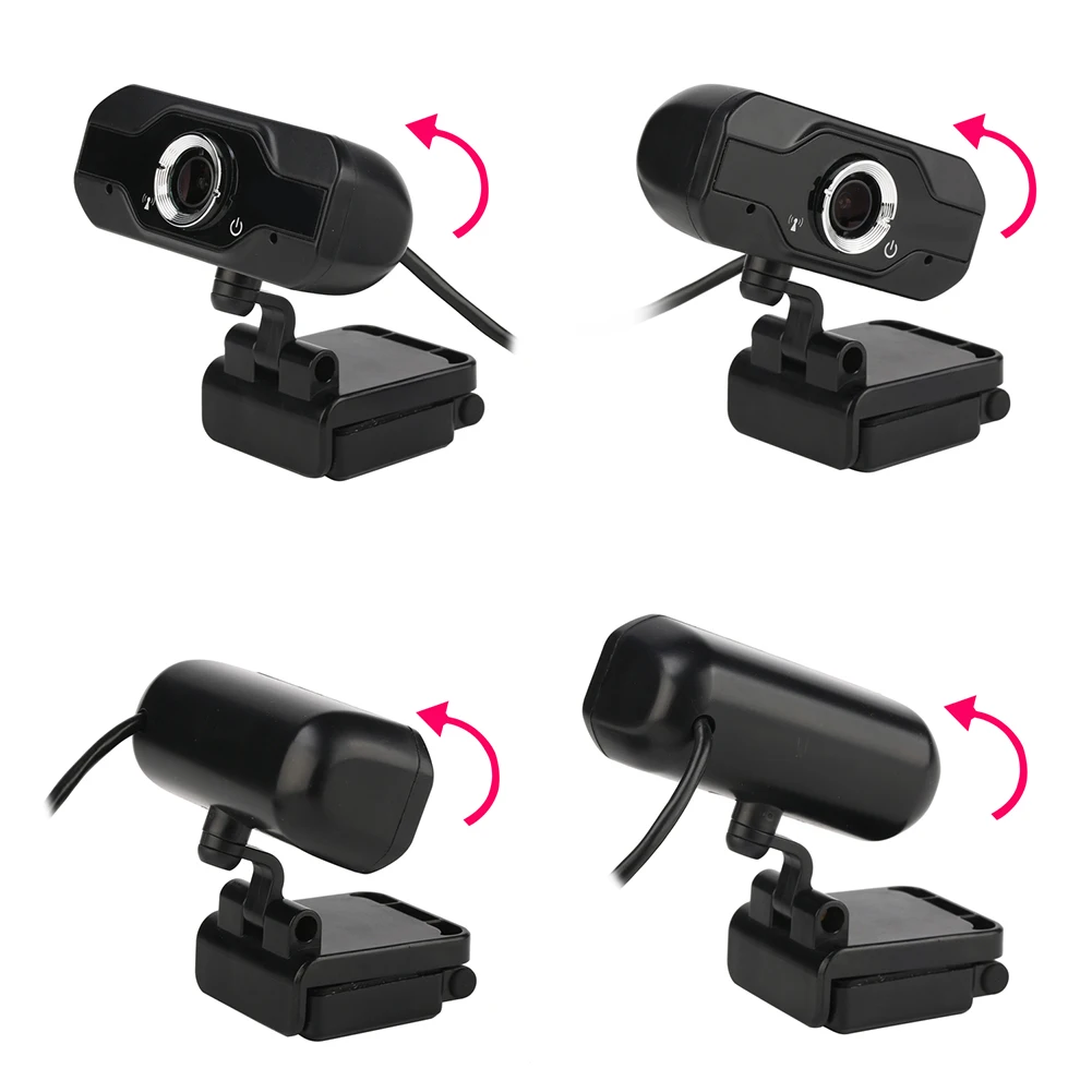 HD Webcam Mini Computer PC WebCamera USB Driver-Free Built-In Dual Microphones for Live Broadcast Video Calling Conference Work
HD Webcam Mini Computer PC WebCamera USB Driver-Free Built-In Dual Microphones for Live Broadcast Video Calling Conference Work