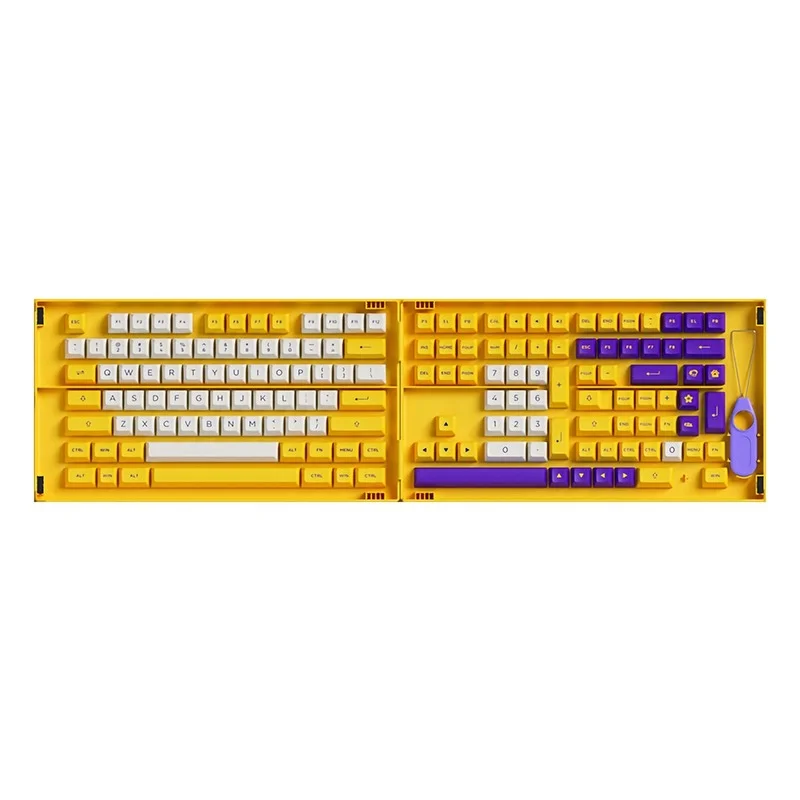 158 Keys Ballcap Keycap Set ASA Profile PBT Two Color Molding Keycaps for Mechanical Keyboards
158 Keys Ballcap Keycap Set ASA Profile PBT Two Color Molding Keycaps for Mechanical Keyboards