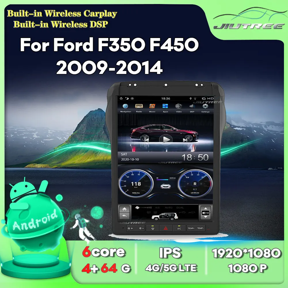 PX6 Android Car Radio For Ford F350 F450 2009 2010 2011-2014 GPS Navigation DVD Multimedia Player Stereo Receiver Head Unit
PX6 Android Car Radio For Ford F350 F450 2009 2010 2011-2014 GPS Navigation DVD Multimedia Player Stereo Receiver Head Unit