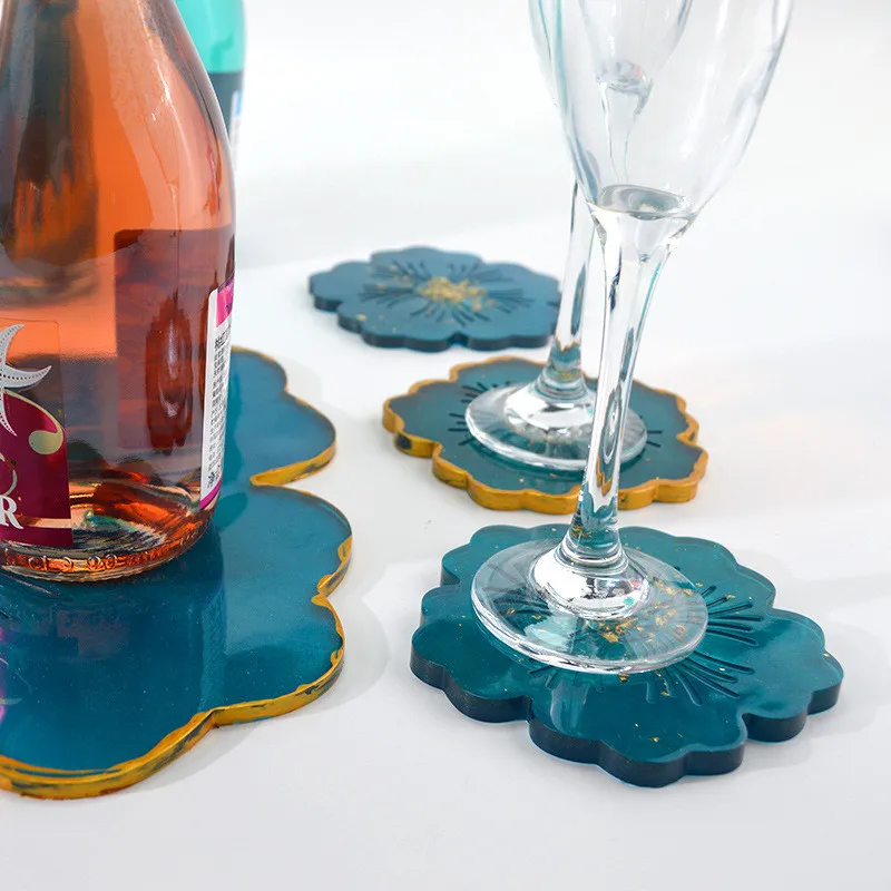 1Set Large Flower Shape Resin Coaster Molds Tray Cup Mat UV Epoxy Resin Mould DIY Crafts Making Tool Silicone Mold Free Gift
1Set Large Flower Shape Resin Coaster Molds Tray Cup Mat UV Epoxy Resin Mould DIY Crafts Making Tool Silicone Mold Free Gift