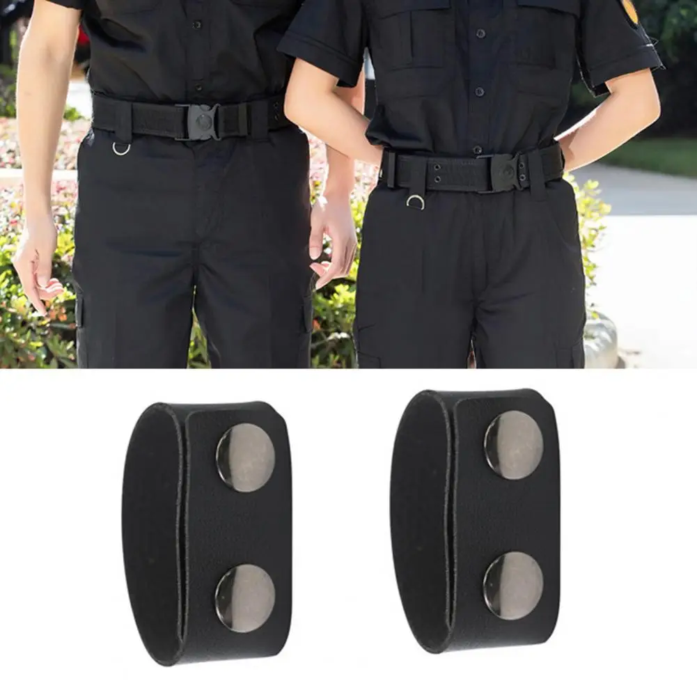 2Pcs Belt Keeper Compact Strong Polyurethane Anti-skid Tight Snap Belt Keepers for Police Officer
2Pcs Belt Keeper Compact Strong Polyurethane Anti-skid Tight Snap Belt Keepers for Police Officer