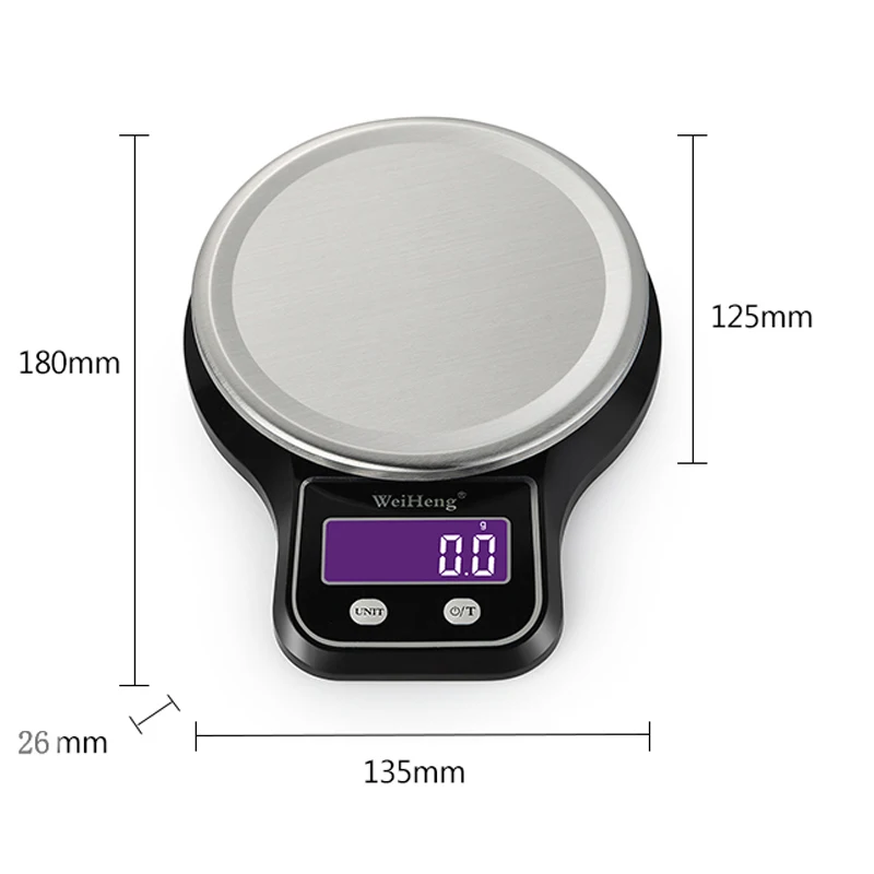 1PC LCD Digital Kitchen Scale 5kg/1g 3kg/0.1g Food Electronic Scales 3 Kinds of Precision Multifunction Weighing Scale with Bowl
1PC LCD Digital Kitchen Scale 5kg/1g 3kg/0.1g Food Electronic Scales 3 Kinds of Precision Multifunction Weighing Scale with Bowl