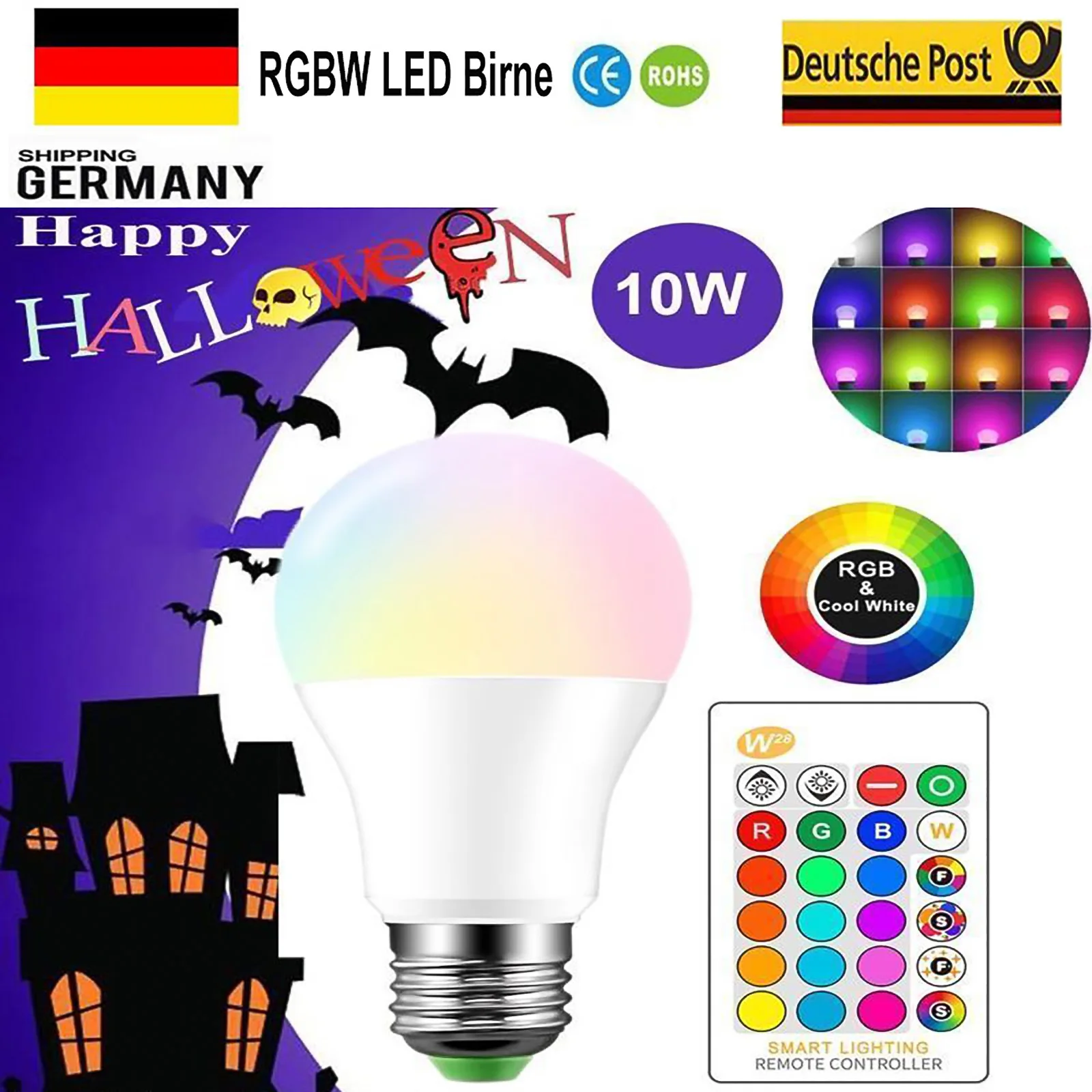 E27 Смарт Управление лампа Led RGB светильник с регулируемой яркостью 5W 10W 15W Светодиодная лампа RGBW Красочные Изменение светодиодные лампы лампа...
E27 Смарт Управление лампа Led RGB светильник с регулируемой яркостью 5W 10W 15W Светодиодная лампа RGBW Красочные Изменение светодиодные лампы лампа...