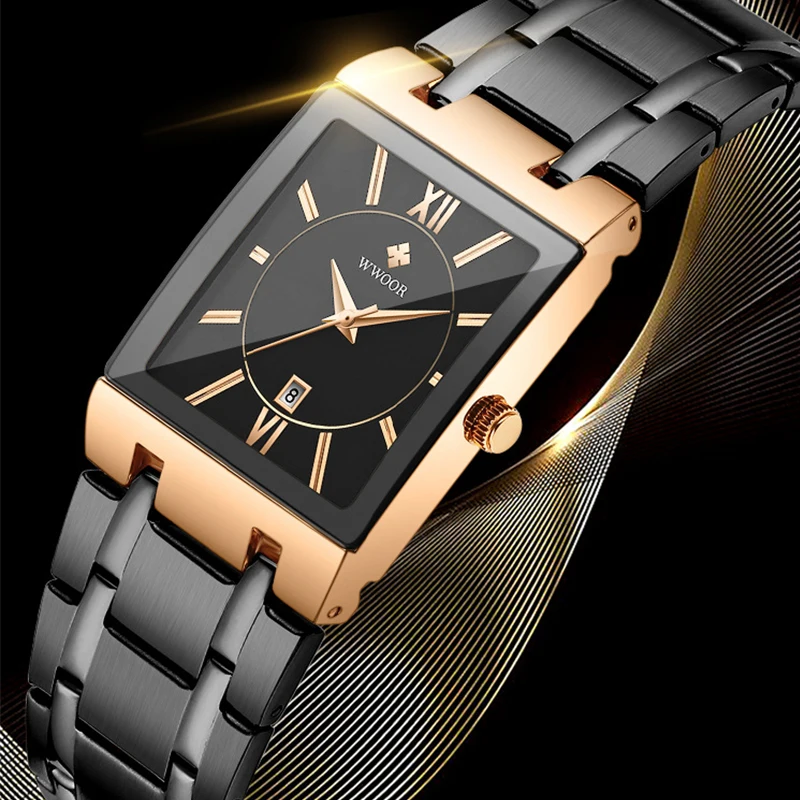 Men Watch Square Quartz Waterproof Watches Top Brand Luxury Elegant Wrist Watch Relogio Feminino
Men Watch Square Quartz Waterproof Watches Top Brand Luxury Elegant Wrist Watch Relogio Feminino