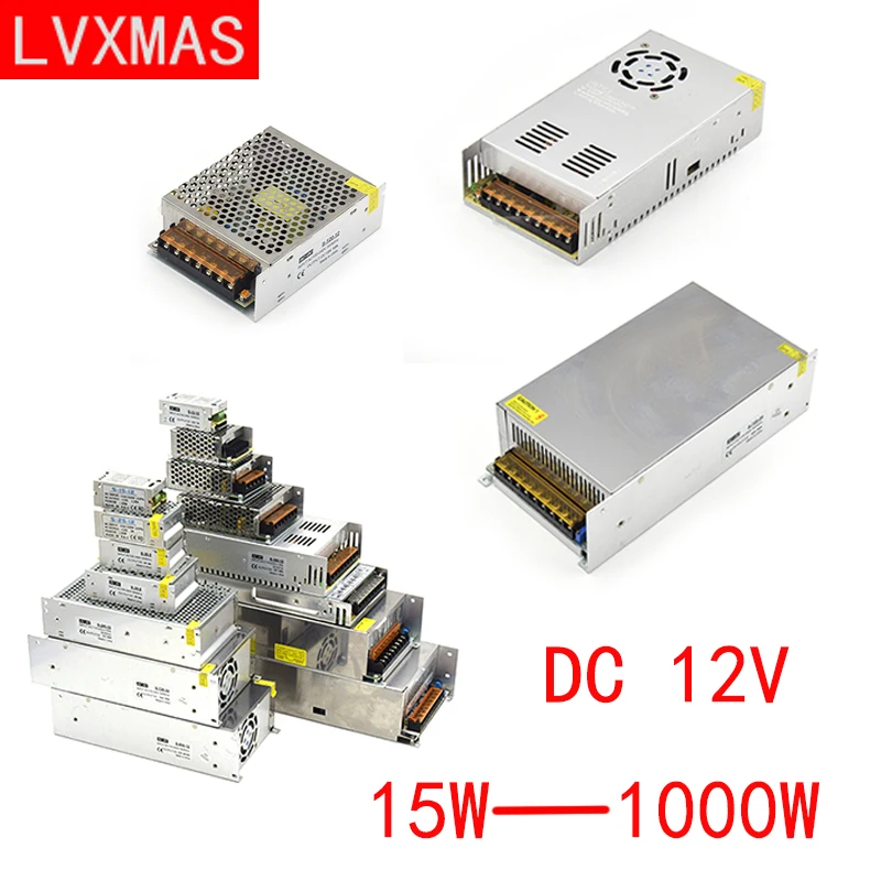 LVXMAS DC 12V светильник ing трансформатор источник питания 15W-1500W светодиодный адаптер питания для Светодиодный светильник для бара CCTV
LVXMAS DC 12V светильник ing трансформатор источник питания 15W-1500W светодиодный адаптер питания для Светодиодный светильник для бара CCTV